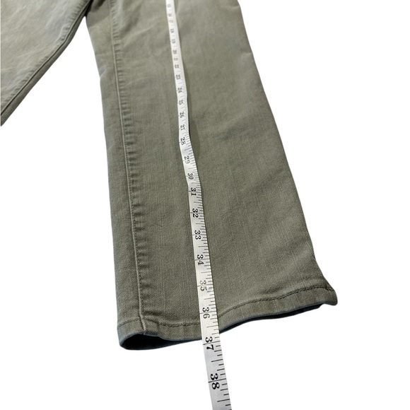 Chico’s Platinum denim jeans in an olive/grey color - Picture 9 of 10
